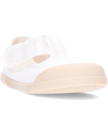 Zapatos de Niña y Niño IGOR BAMBAS Y LONAS BLANCO