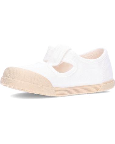 Zapatos de Niña y Niño IGOR BAMBAS Y LONAS BLANCO