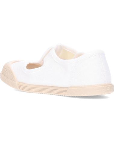 Zapatos de Niña y Niño IGOR BAMBAS Y LONAS BLANCO