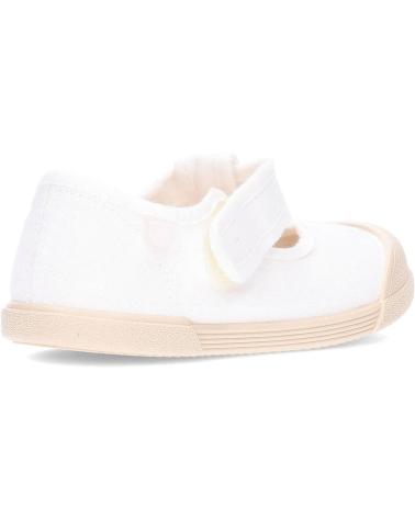 Zapatos de Niña y Niño IGOR BAMBAS Y LONAS BLANCO