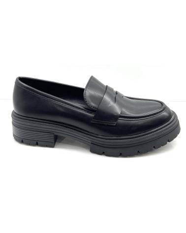 Mocassins CHIC VISION  pour Femme MOCASIN CASUAL ANTIFAZ PISO GOMA  NEGRO