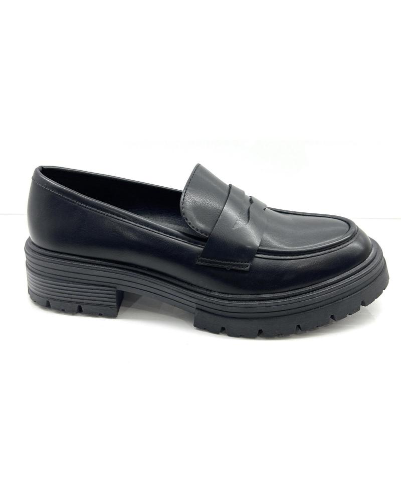 Mocassins CHIC VISION  pour Femme MOCASIN CASUAL ANTIFAZ PISO GOMA  NEGRO