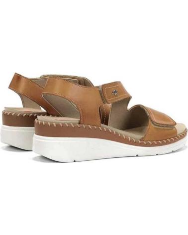 FLUCHOS CUNAS MUJER F2137 CUERO MARRóN