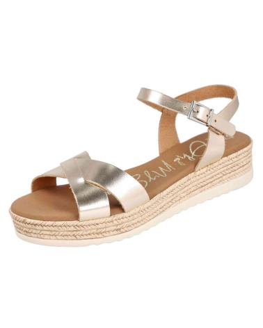 Sandalias OH MY SANDALS  de Mujer SANDALIAS MD5693 PARA MUJER EN COLOR  METALIZADO
