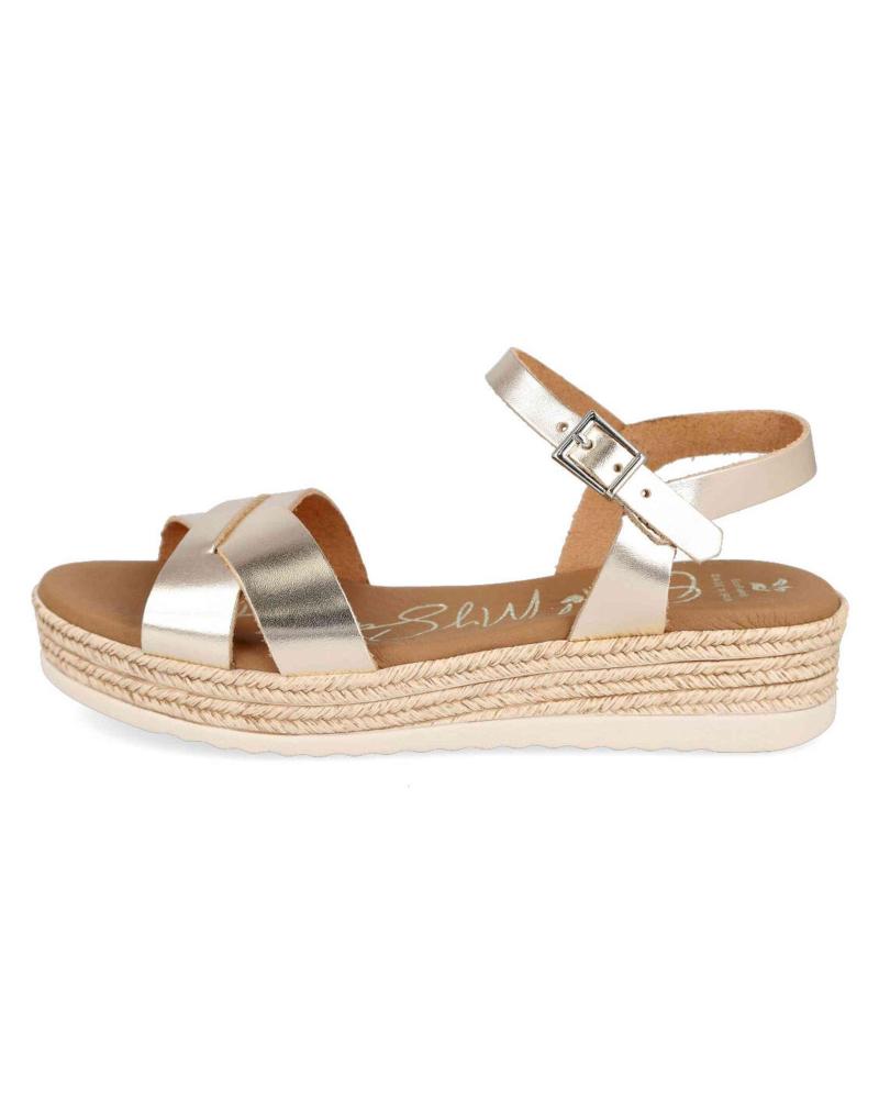 Sandalias OH MY SANDALS  de Mujer SANDALIAS MD5693 PARA MUJER EN COLOR  METALIZADO