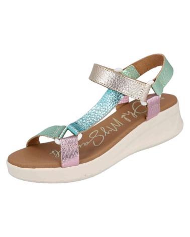 Sandalias OH MY SANDALS  de Mujer SANDALIAS MD5653 PARA MUJER EN COLOR  METALIZADO