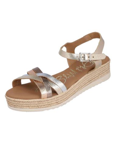 Sandalias OH MY SANDALS  de Mujer SANDALIAS MD5690 PARA MUJER EN COLOR  METALIZADO