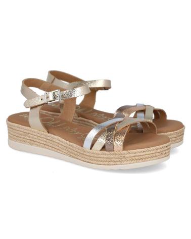 Sandalias OH MY SANDALS  de Mujer SANDALIAS MD5690 PARA MUJER EN COLOR  METALIZADO