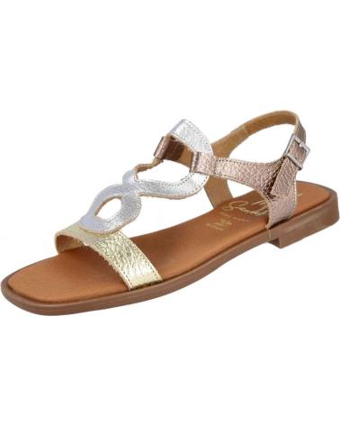 Sandalias OH MY SANDALS  de Mujer SANDALIAS MD5584 PARA MUJER EN COLOR  METALIZADO