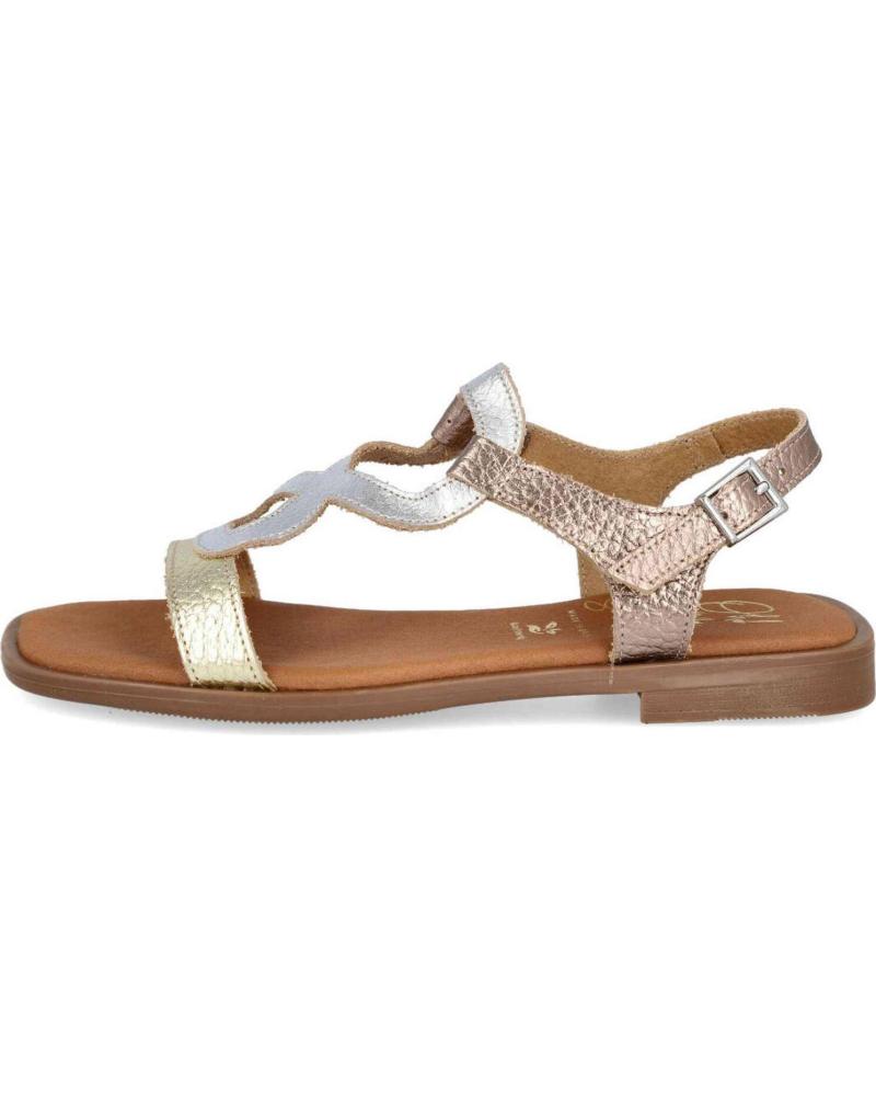 Sandalias OH MY SANDALS  de Mujer SANDALIAS MD5584 PARA MUJER EN COLOR  METALIZADO