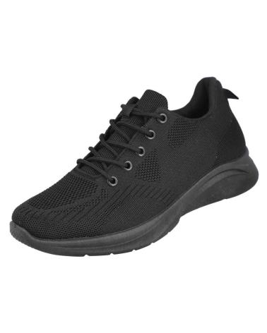 Man Zapatillas deporte L&R SHOES ZAPATILLAS SNEAKERS LR SHOES MD0029 PARA HOMBRE EN COLOR NEG  NEGRO