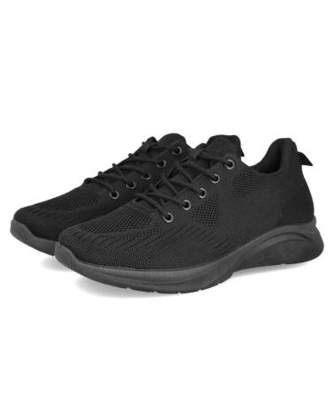 Man Zapatillas deporte L&R SHOES ZAPATILLAS SNEAKERS LR SHOES MD0029 PARA HOMBRE EN COLOR NEG  NEGRO
