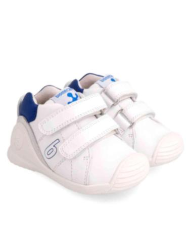 Deportivas BIOMECANICS  de Niña y Niño ZAPATILLAS LR222125-A PARA NINOS EN COLOR  BLANCO