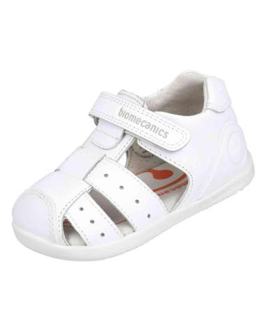 Sandales pour Garçon BIOMECANICS SANDALIAS MD252164-A050 PARA NINO EN COLOR BLANCO