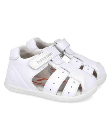 Sandales pour Garçon BIOMECANICS SANDALIAS MD252164-A050 PARA NINO EN COLOR BLANCO