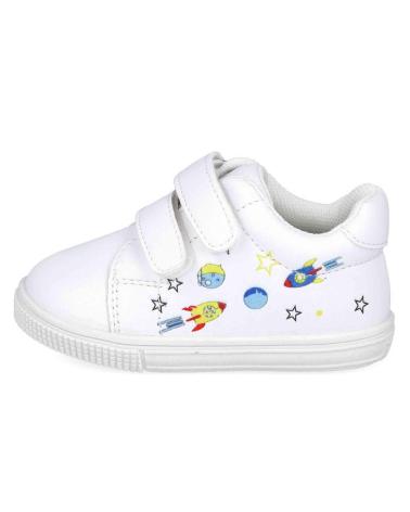 Deportivas BUBBLE BOBBLE  de Niña y Niño ZAPATILLAS MDC1358 PARA NINOS EN COLOR  BLANCO