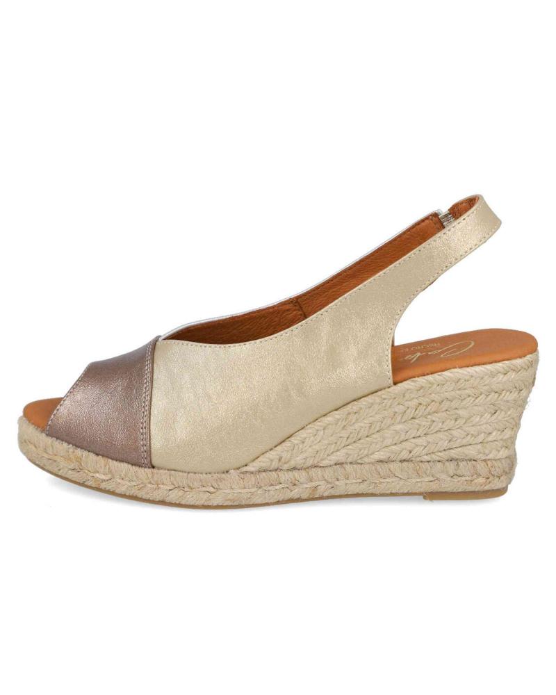 Sandalias de Mujer CABRERA CUNAS DE ESPARTO MD81L-5 PARA MUJER EN COLOR METALIZADO