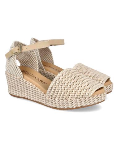 Sandales PITILLOS  pour Femme SANDALIAS MD10560 PARA MUJER EN COLOR  BEIG