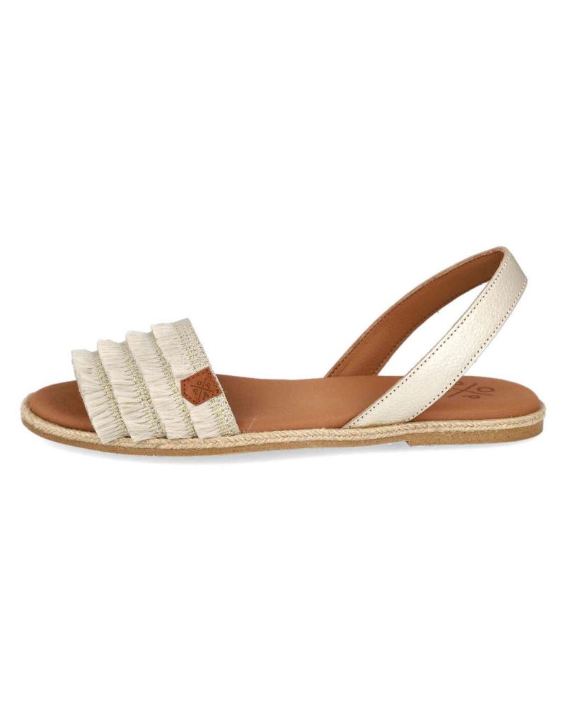 Woman Sandals POPA SANDALIAS MD051-MENDOZA-FLECOS PARA MUJER EN COLOR  BEIGE