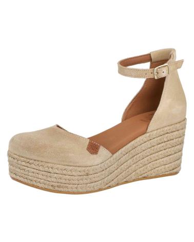 Sandalias de Mujer POPA CUNAS DE ESPARTO MD061-CANTALAR PARA MUJER EN COLOR BEIGE