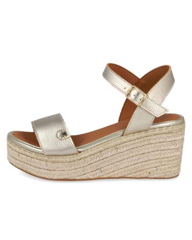 Sandalias POPA  de Mujer CUNAS DE ESPARTO MD051-ARAMBOL-LAMINADO PARA MUJER EN COLOR  GRIS