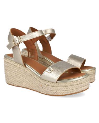 Sandalias POPA  de Mujer CUNAS DE ESPARTO MD051-ARAMBOL-LAMINADO PARA MUJER EN COLOR  GRIS