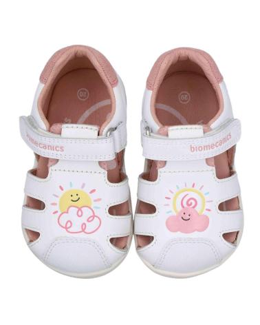 Sandales pour Fille BIOMECANICS SANDALIAS MD252163-D113 PARA NINAS EN COLOR BLANCO