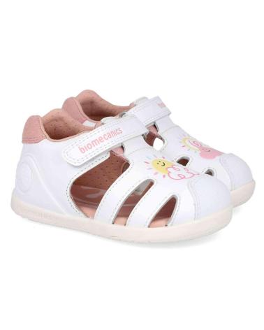 Sandales pour Fille BIOMECANICS SANDALIAS MD252163-D113 PARA NINAS EN COLOR BLANCO