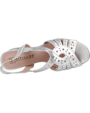 Sandali per Donna PITILLOS SANDALIAS MUJER MODELO 10530P COLOR PLATA
