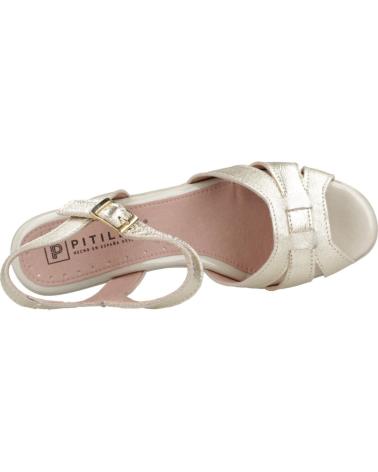 Sandales PITILLOS  pour Femme SANDALIAS MUJER MODELO 20123P COLOR  ORO