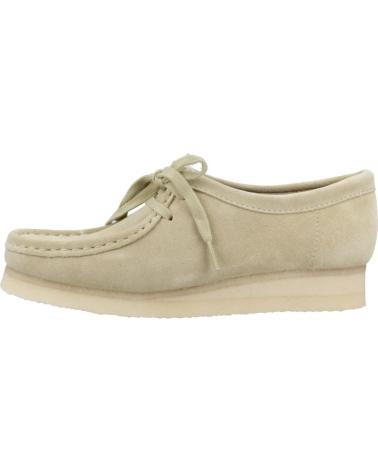 Schuhe CLARKS  für Damen ZAPATOS CASUAL MUJER MODELO WALLABEE COLOR BEIS  MAPLE