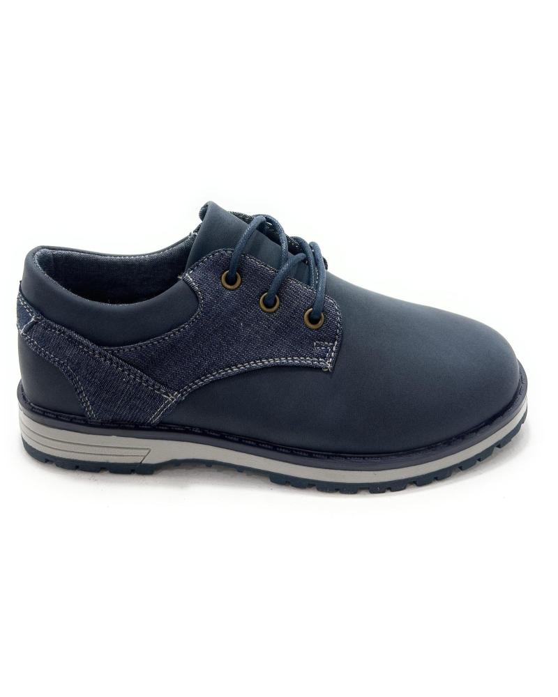 Man shoes BUBBLE BOBBLE ZAPATOS NINO VESTIR CASUAL CORDON  AZUL