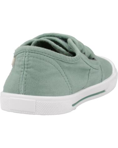 Zapatos IGOR  de Niño ZAPATILLAS NINO MODELO CANVAS V COLOR VERDE  MATCHA