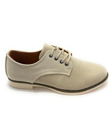Scarpe BUBBLE BOBBLE  per Bambino ZAPATOS SPORTS NINO CORDON PISO BLANCO  BEIGE
