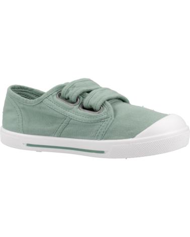 Zapatos IGOR  de Niño ZAPATILLAS NINO MODELO CANVAS V COLOR VERDE  MATCHA