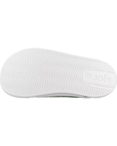 Zapatos IGOR  de Niño ZAPATILLAS NINO MODELO CANVAS V COLOR VERDE  MATCHA