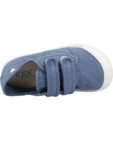 Zapatos IGOR  de Niño ZAPATILLAS NINO MODELO CANVAS V COLOR AZUL  JEANS