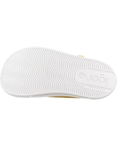 Sandalen IGOR  für Mädchen und Junge SANDALIAS NINO MODELO PEPITO COLOR AMARILLO  DIJON