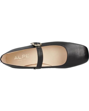 Woman Flat shoes ALPE BAILARINAS MUJER MODELO 5412 31 COLOR NEGRO