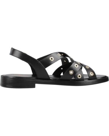 PORRONET SANDALIAS PLANAS MUJER 3125 NEGRO