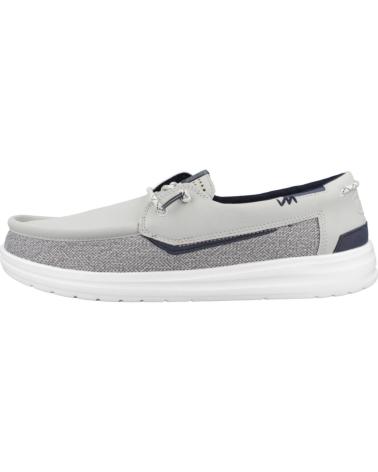 Zapatos HEY DUDE  de Hombre INFORMALES HOMBRE MODELO WEISH GRIP CLASSIC MESH COLOR GRIS  STRMGRY