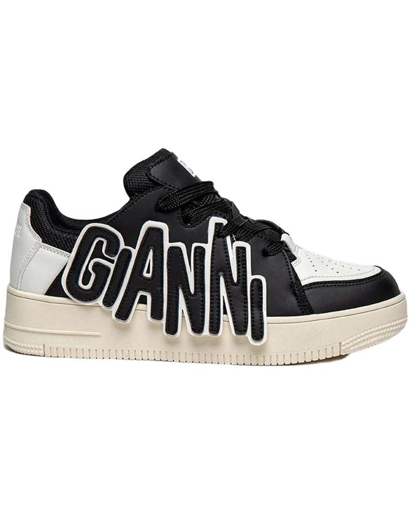 GIANNI KAVANAGH ZAPATILLAS LOGO STREET NEGRO