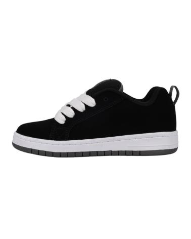 Deportivas DC SHOES  de Mujer y Niño ZAPATILLAS COURT GRAFFIK  NEGRO
