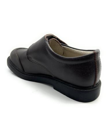 Zapatos BUBBLE BOBBLE  de Niño COLEGIAL PIEL NINO TIRA ADHESIVA PUNTERA  MARRóN