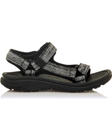 Sandales MTNG  pour Femme CALIFORNIANA MUJER CUNA CONFORT PEGUE MU  NEGRO