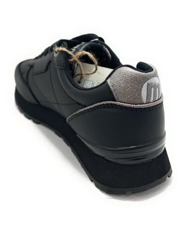 Zapatillas deporte MTNG  de Mujer DEPORTES CLASSIC MUSTANG CORDON  NEGRO