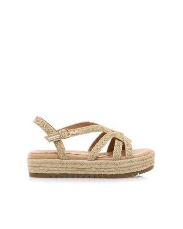 Sandalias MTNG  de Mujer SANDALIAS MUJER MUSTANG CUERDA HEBILLA  AMARILLO