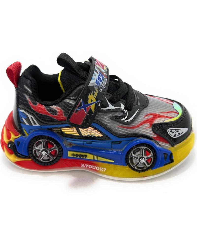 Sportif BUBBLE BOBBLE  pour Fille et Garçon DEPORTES NINO COCHE VELCRO  AZUL
