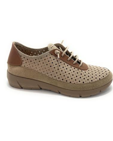 Sapatos TUPIE  de Mulher ZAPATOS CASUAL PICADOS CORDON ELASTICO C  BEIGE