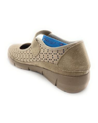 Sabrinas TUPIE  de Mulher ZAPATOS MUJER MERCEDITAS PICADAS CONFORT  BEIGE